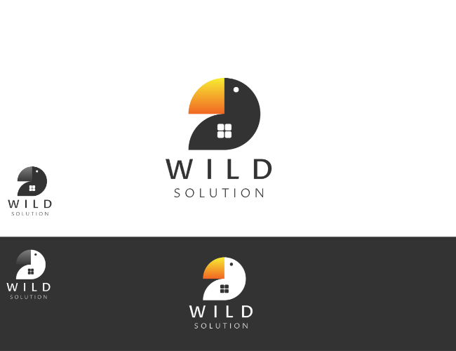 Projektowanie logo dla firm,  Logo dla firmy Wild Solutions, logo firm - Wild Solutions